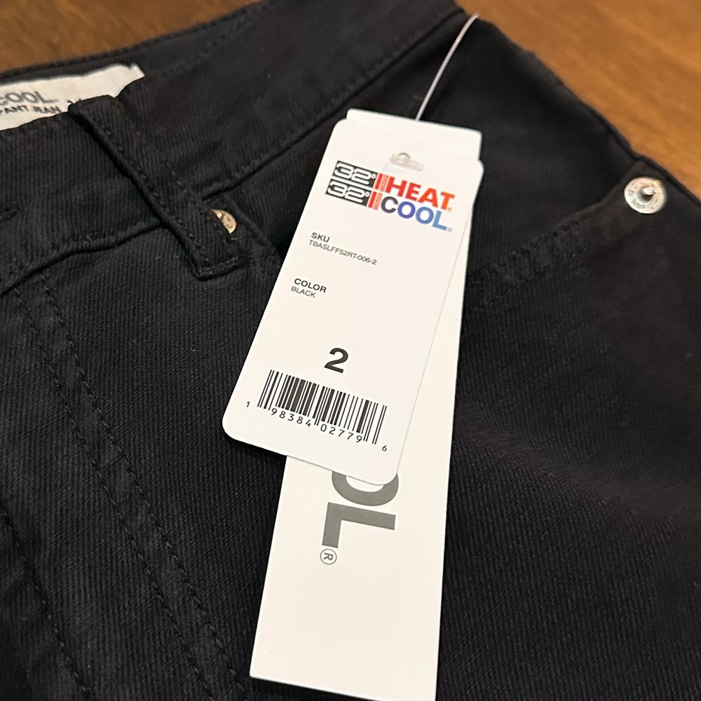 32 Degrees Black Straight Leg Women Jeans - Picture 3 of 8